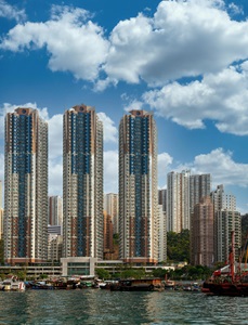 Hong-Kong-Harbor-Buildings