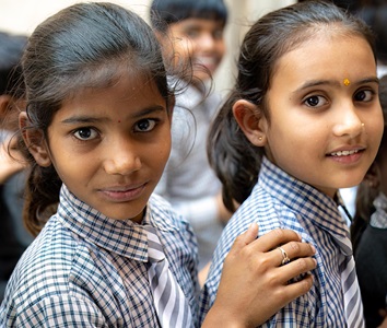 Jodhpur-India-young-school-girls