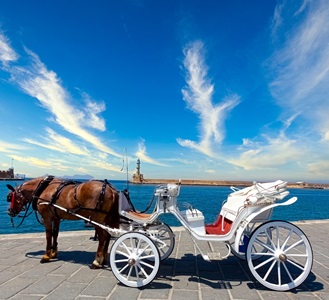 Chania-Greece-horse-and-carriage