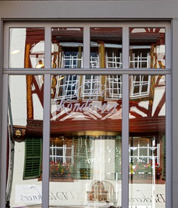 Germany-Bernkastel-Kues-Window-Reflection