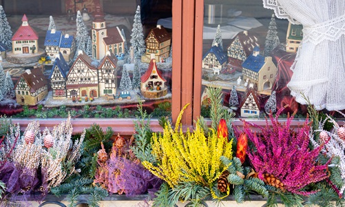 Germany-Rothenburg-Window-Display