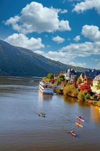 Germany-Traben-Trabach-Mosel-River