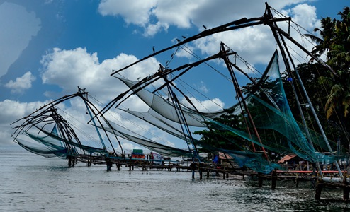 India-Cochin-Fishing-Nets