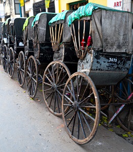 India-Kolkata-Rickshaws