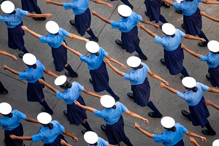 Mumbai-India-marching-band-for-navy-day