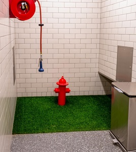 Texas-Houston-Airport-Bathroom-For-Dogs