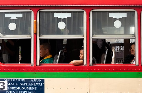 Thailand-Bangkok-People-On-Bus